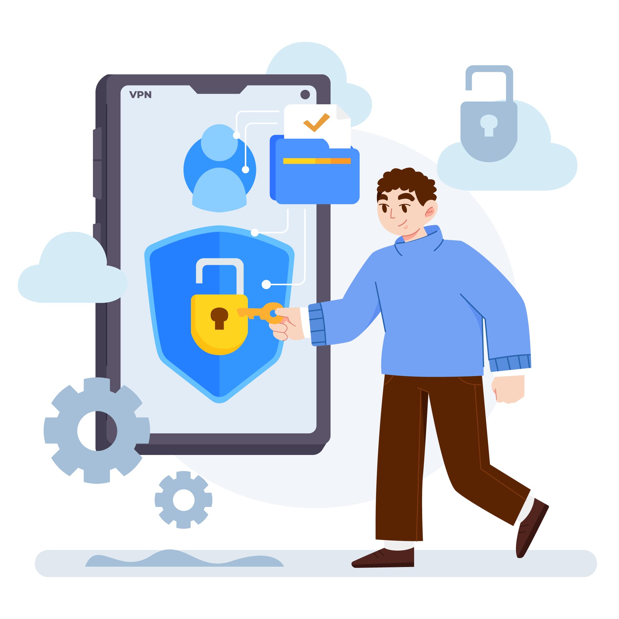 Login visual